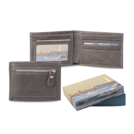 Billetera Cuero Hércules Cemento