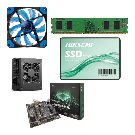 PC Gamer Marvo Ryzen 5 5600 16gb 256gb hdd luces PC Gamer Marvo Ryzen 5 5600 16gb 256gb hdd luces