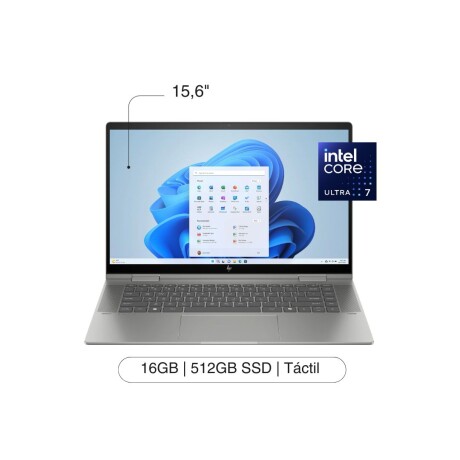 Notebook HP Envy 15-FE1082WM 15,6' FHD Touch 512GB / 16GB Intel Core Ultra 7 Notebook HP Envy 15-FE1082WM 15,6' FHD Touch 512GB / 16GB Intel Core Ultra 7