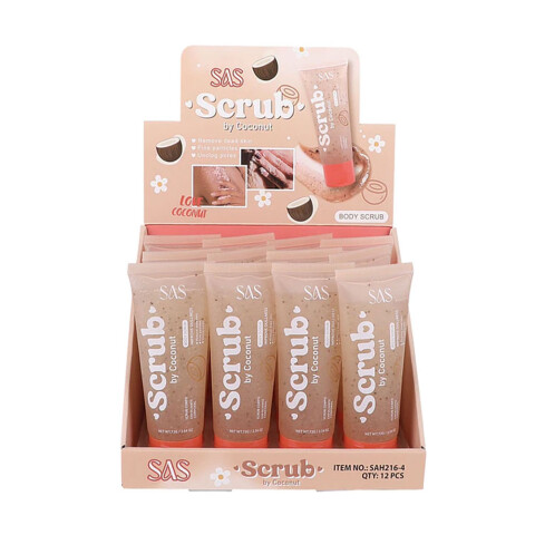 SAS Exfoliante corporarl coco 72g Sas Exfoliante Corporarl Coco 72g