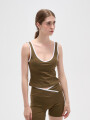Musculosa Naros Verde Oliva Oscuro