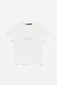 CAMISETA LOGO PIEDRAS Marfil
