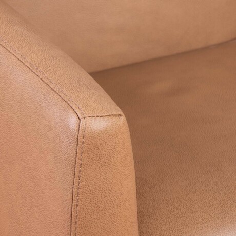 BUTACA CUERO-Y-MADERA MARRON TUCSON TOSTADO