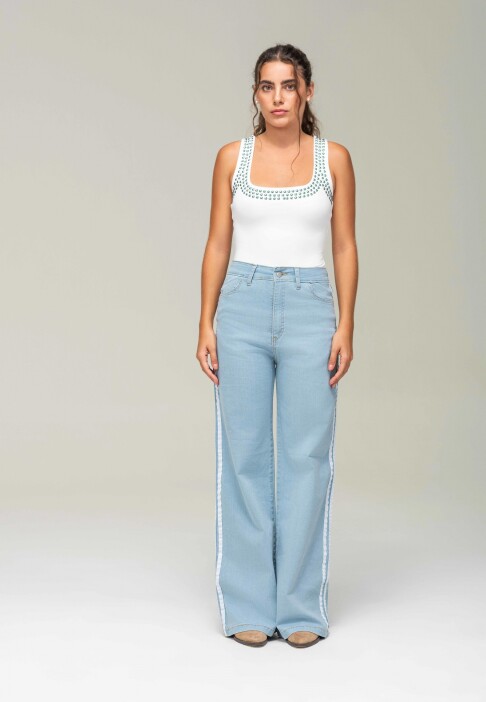 JEANS RALLAS CELESTE