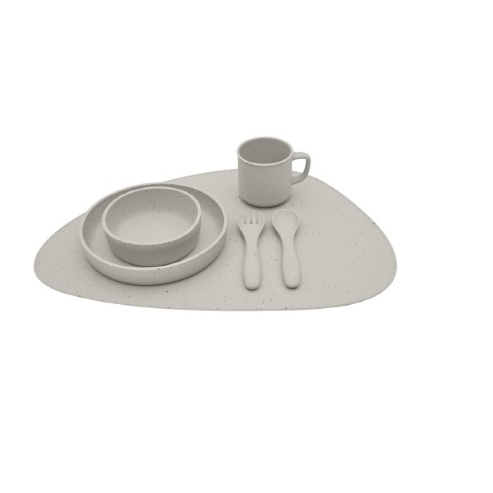 Mantel individual de silicona Kikkaboo Beige