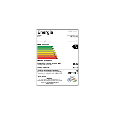 Heladera Smartlife Inverter 249 lt SL-RNF270WD Heladera Smartlife Inverter 249 lt SL-RNF270WD