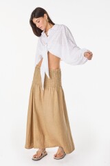 Falda Laia Beige