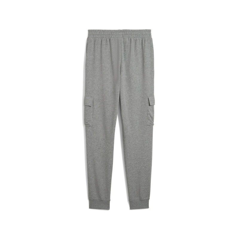 Pantalón Largo ESS No.1 Logo Cargo TR Chupín de Hombre Gris