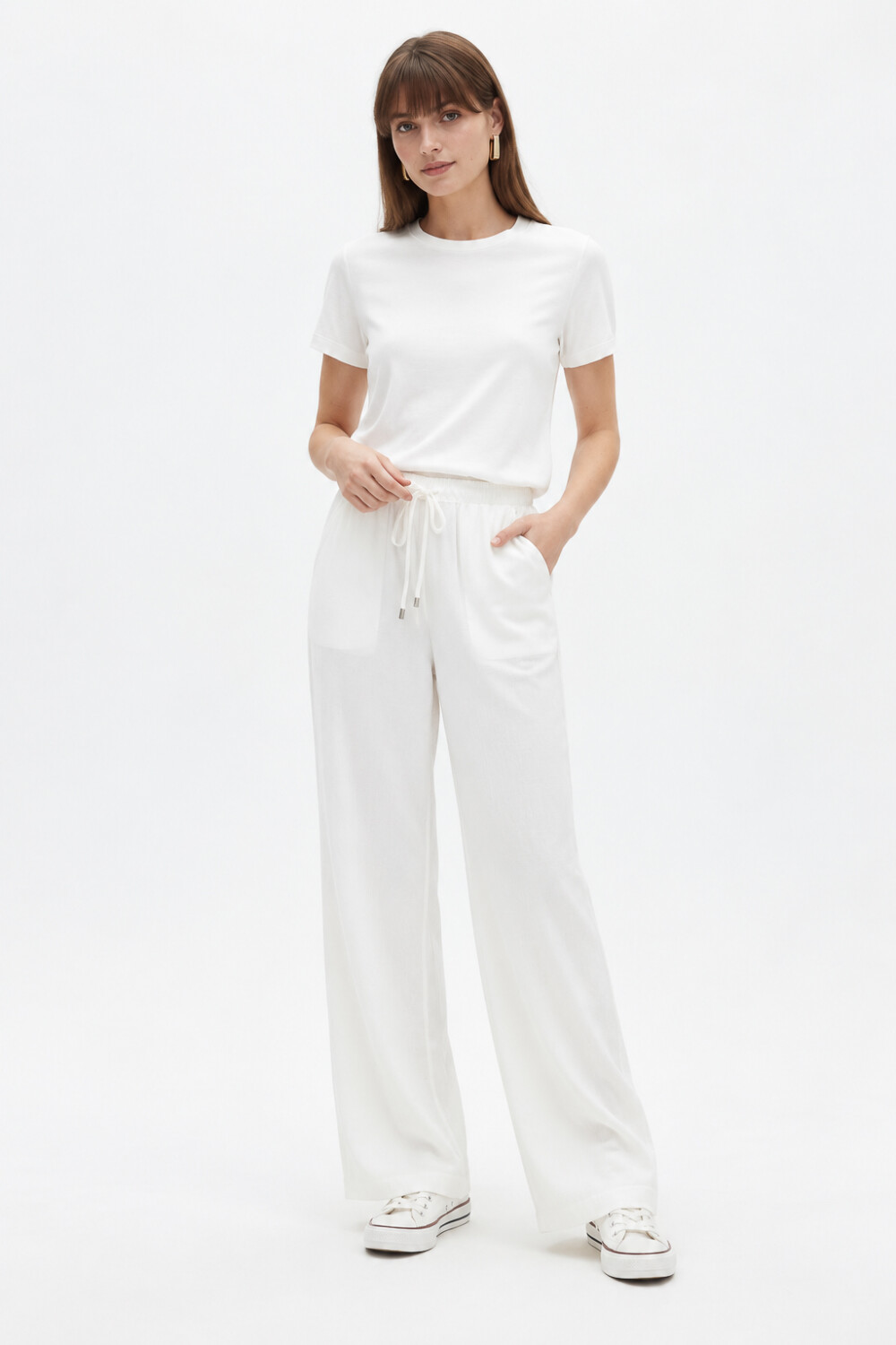 Pantalon Evelina Blanco