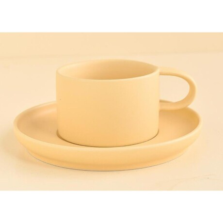 SET TAZA C/PLATO LILLE MULTICOLOR CERÁMICA A069