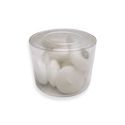 SET 12 VELAS TEALIGHT BLANCO SET 12 VELAS TEALIGHT BLANCO