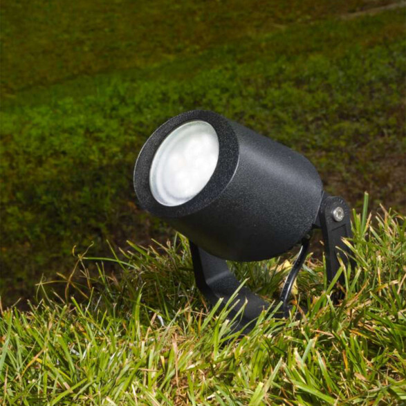 Spot LED c/ base ngro GU10 inc. seteable MINITOMMY FL0110