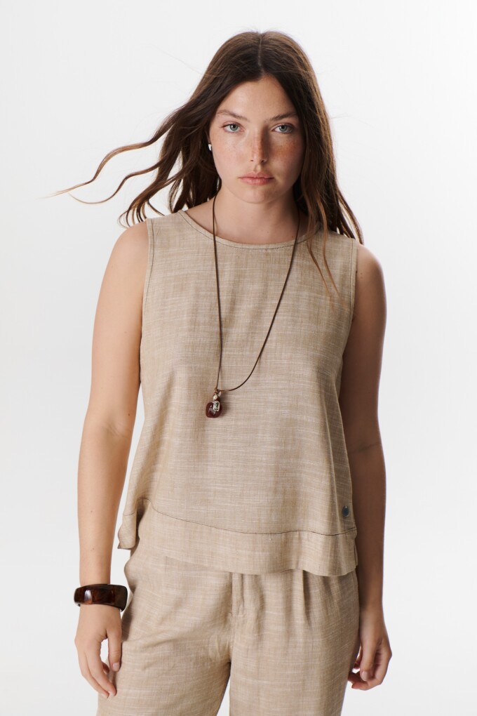 TOP MELANIE BEIGE