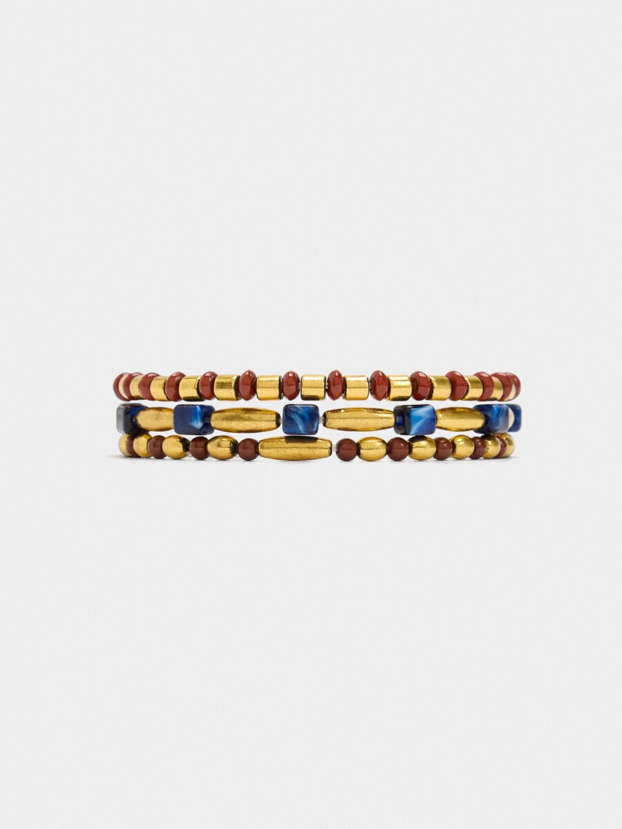 Set De Pulseras Elásticas multicolor