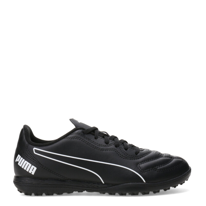 Championes de Niños Puma Futbol Classico Tt Jr Negro - Blanco
