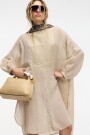 VESTIDO TÚNICA Beige