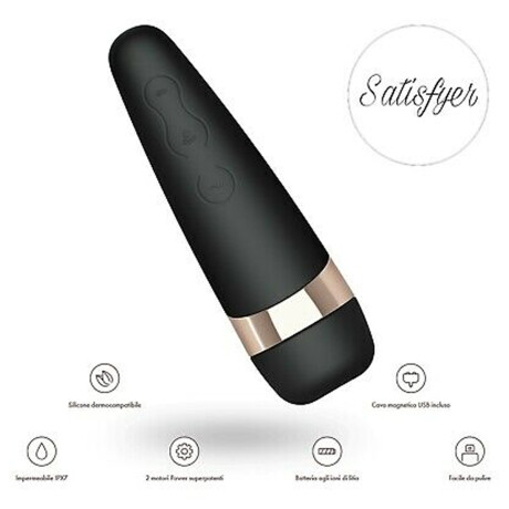 Succionador De Clítoris Satisfyer Pro 3+ Vibration Succionador De Clítoris Satisfyer Pro 3+ Vibration