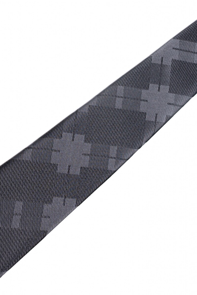 Corbata 8 cm GRIS OSCURO