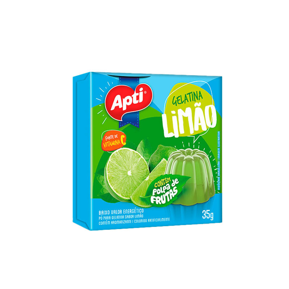 Gelatina APTI 20grs - Limón 