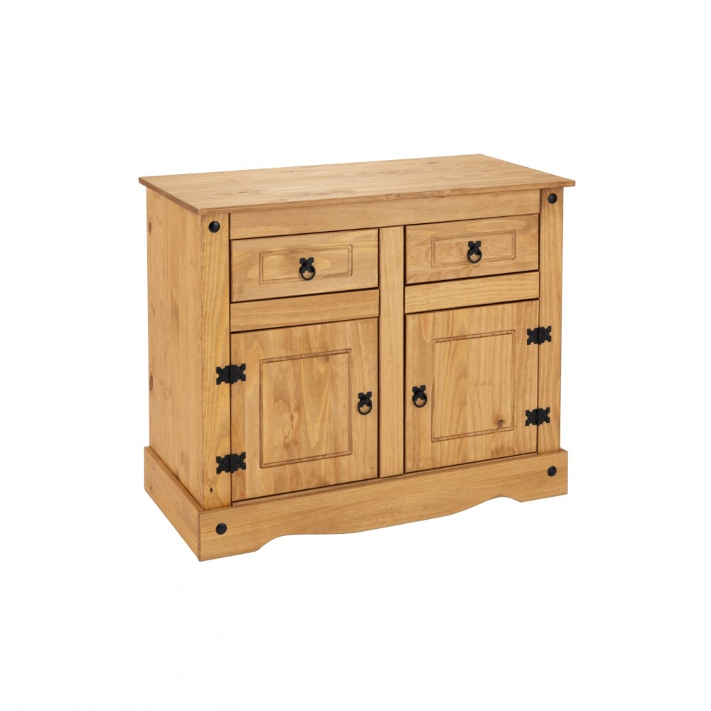 Aparador - 2 Puertas y 2 Cajones - Natural - Linea Mexicana Aparador - 2 Puertas y 2 Cajones - Natural - Linea Mexicana