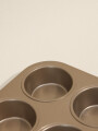 Horno Asadera Muffins 12 Moldes 8 Color Unico