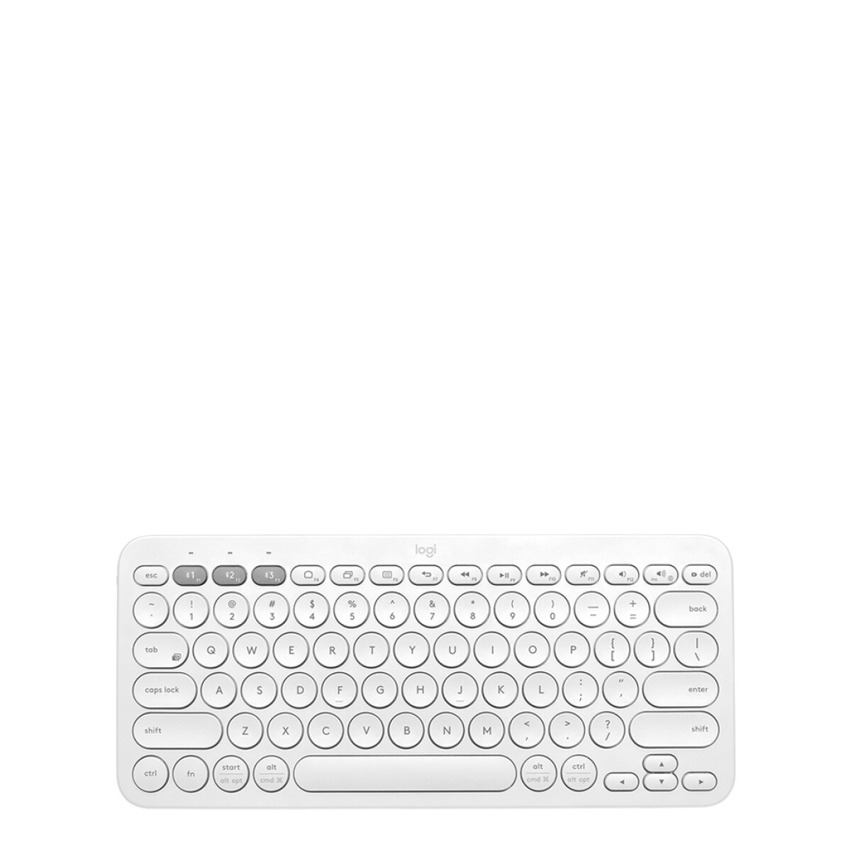 Teclado Keyboard Multi-device Bluetooth K380 White SPA 