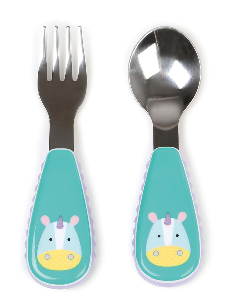 Cubiertos Para Niñas Diseño Unicornio Skip-Hop 