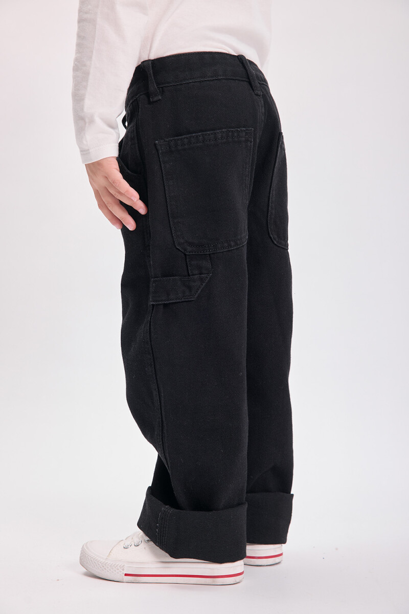 Pantalón jean carpintero Gris Oscuro