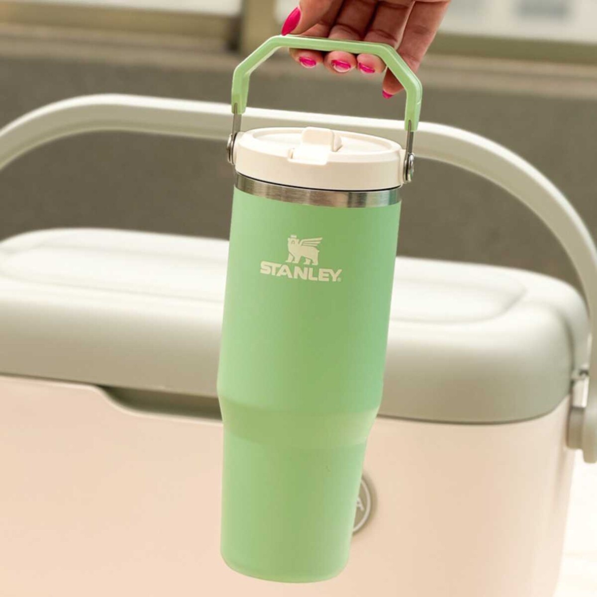 FLIP STRAW TUMBLER | 887 ML - MIST 