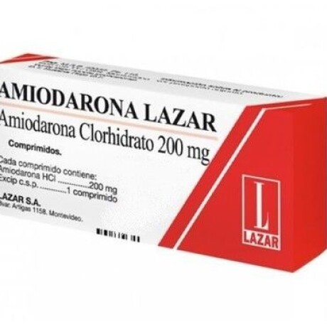 AMIODARONA LAZAR X60 COMPRIMIDOS AMIODARONA LAZAR X60 COMPRIMIDOS