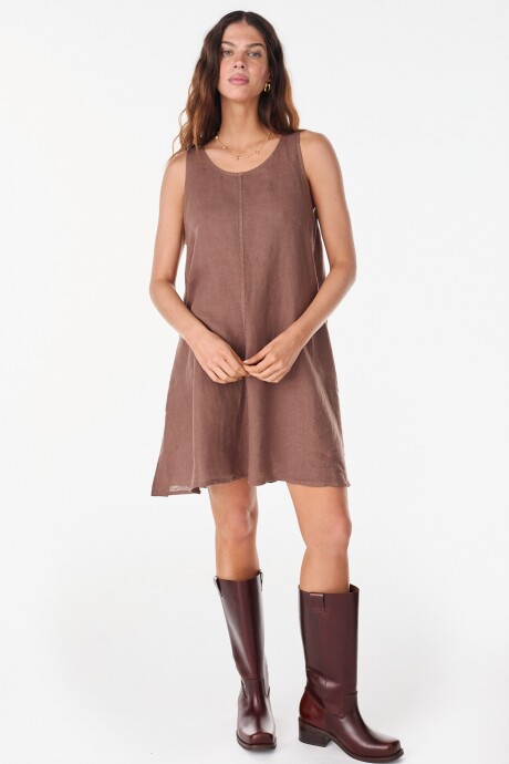 Vestido Diario Chocolate