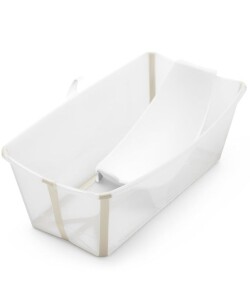 Baño Stokke flexibath set c reposera transparente beige