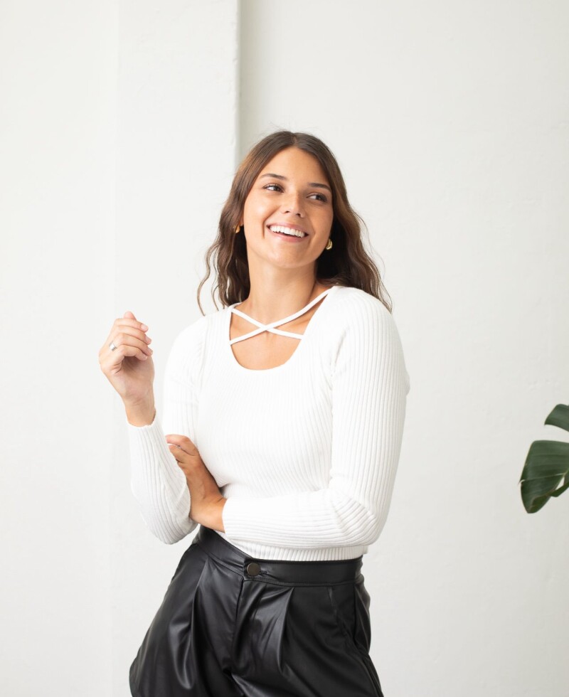 Polera Mia blanca