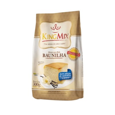 Premezcla Torta De Vainilla Sin Gluten Y Sin Azúcar KingMix Kingmix Mez Torta Vai S/a S/g
