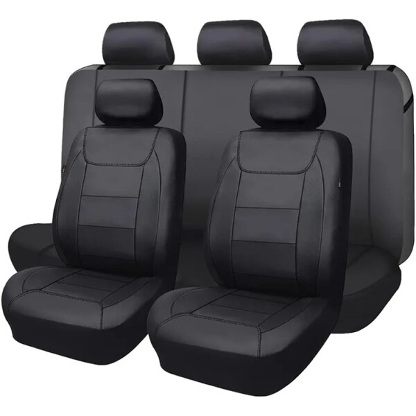 Cubreasiento Universal Negro En Eco Cuero. Cubreasiento Universal Negro En Eco Cuero.