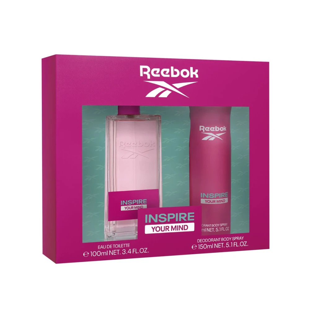 REEBOK INSPIRE EDT FOR HER (100ML+GEL 25
