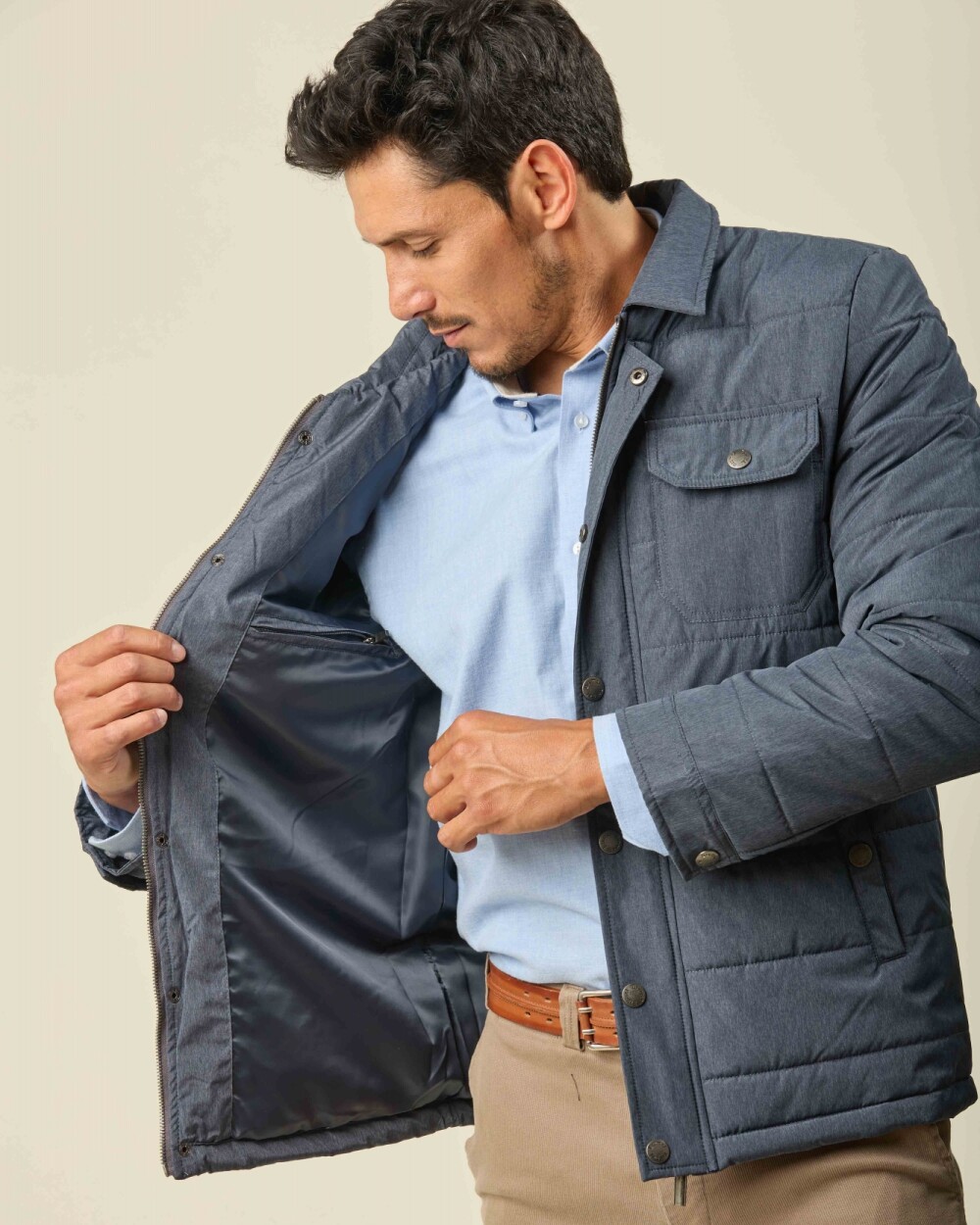 Campera Urban Sport Gris Piedra