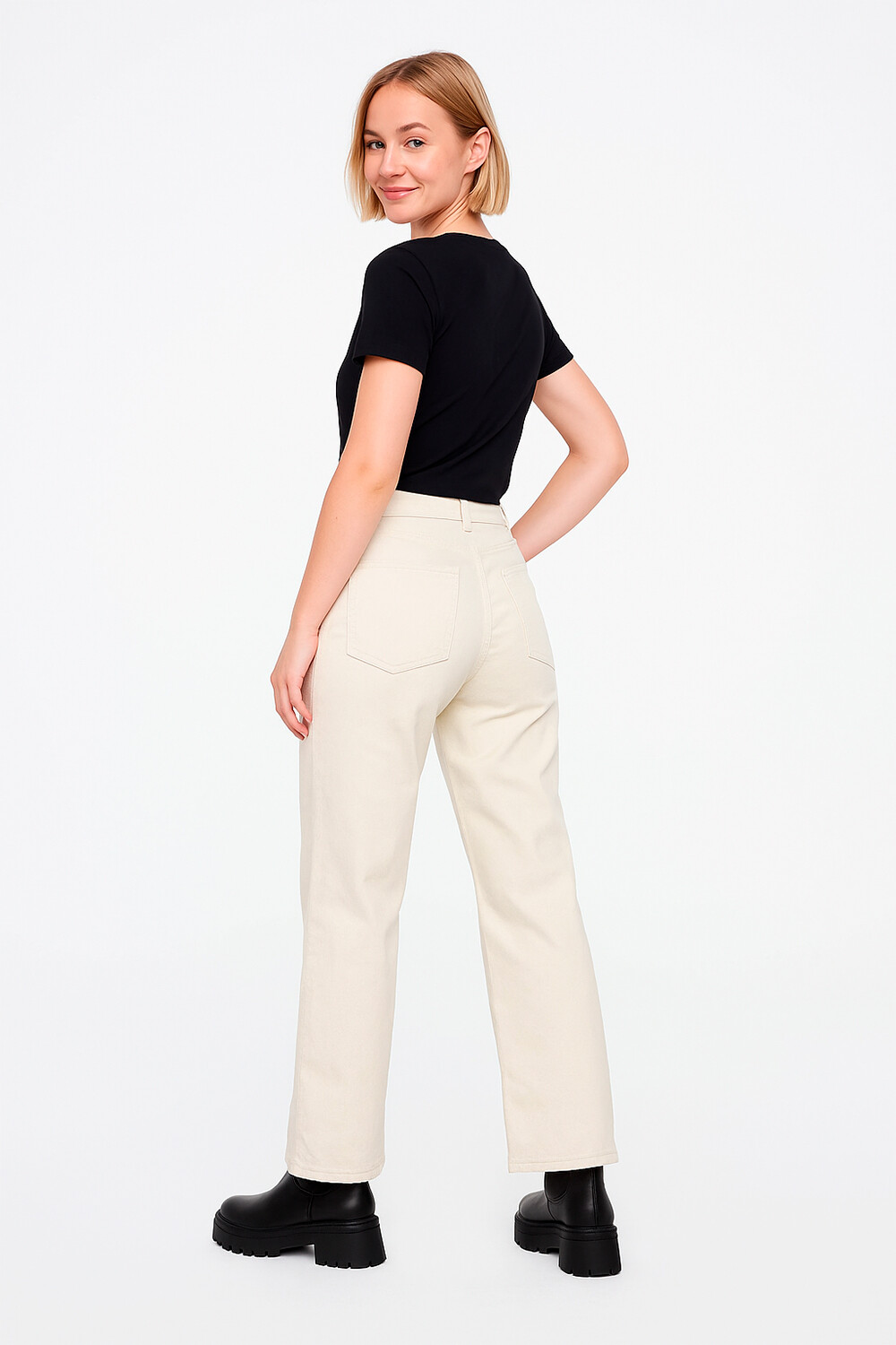 Pantalon Elvis Marfil / Off White