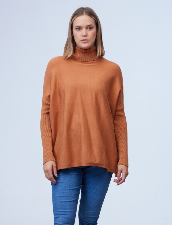 Polera Oversize TOSTADO