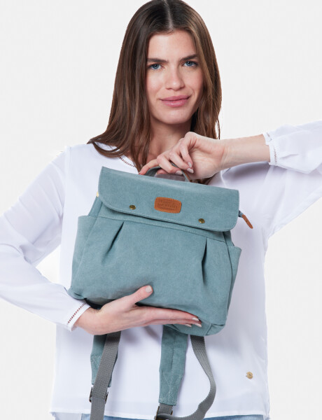 MOCHILA DE LONA Verde