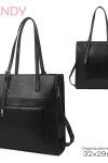 Cartera shopper Negro
