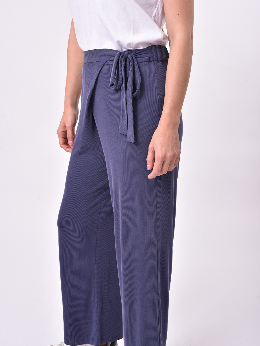 PALAZZO MASH - AZUL OSCURO 