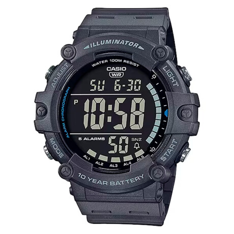 Reloj CASIO AE1500WH-8BVDF en Resina Negro Esfera 54mm 0