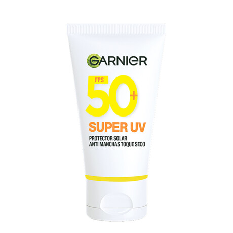 Protector Solar Garnier Super UV Vitamina C Toque Seco FPS50+ 40g Protector Solar Garnier Super UV Vitamina C Toque Seco FPS50+ 40g