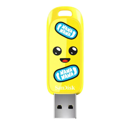 Pendrive SanDisk Fortnite edición Banano 128GB USB 3.2 Pendrive SanDisk Fortnite edición Banano 128GB USB 3.2