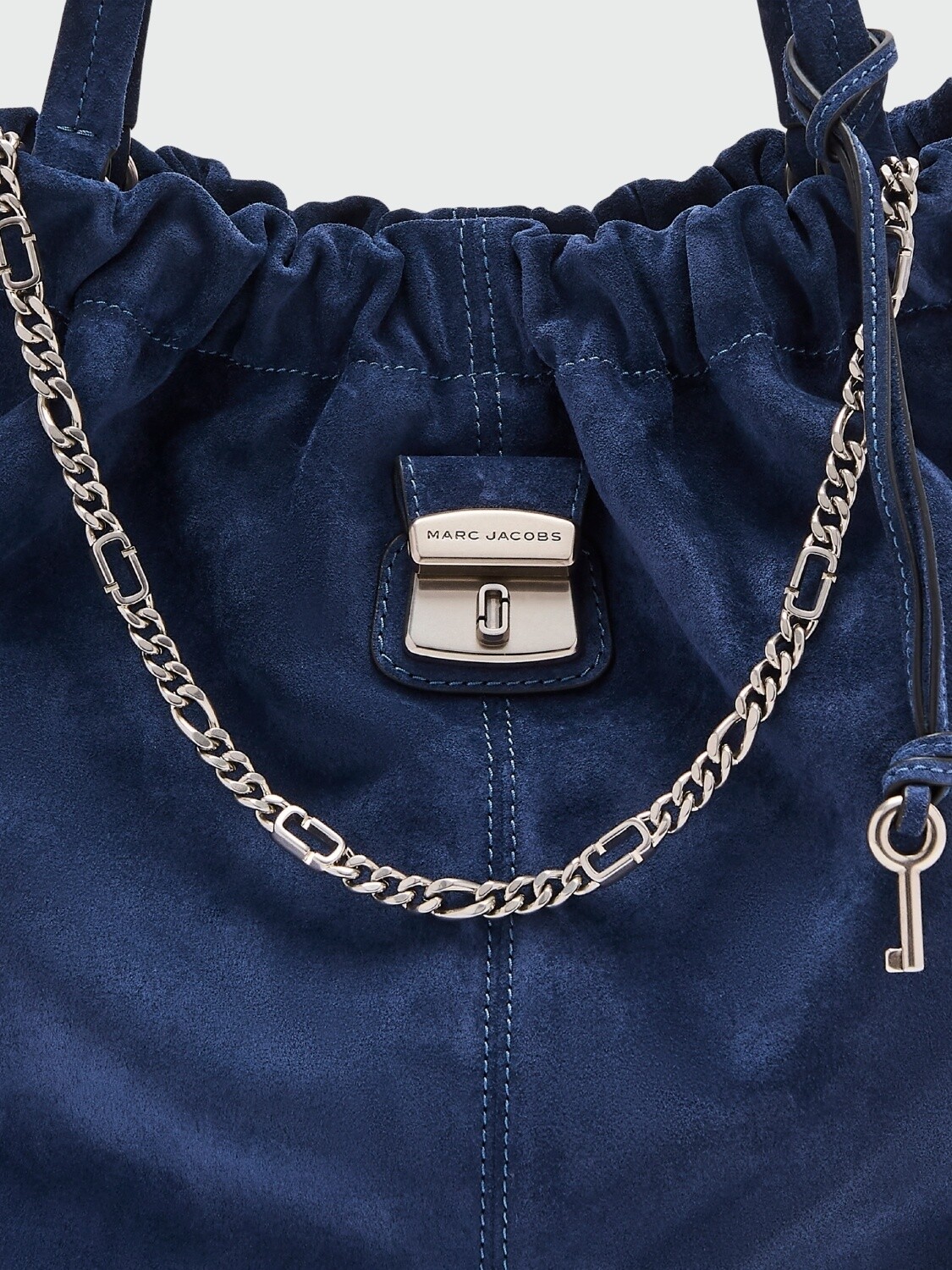 MARC JACOBS - The Suede Cristina Azul navy