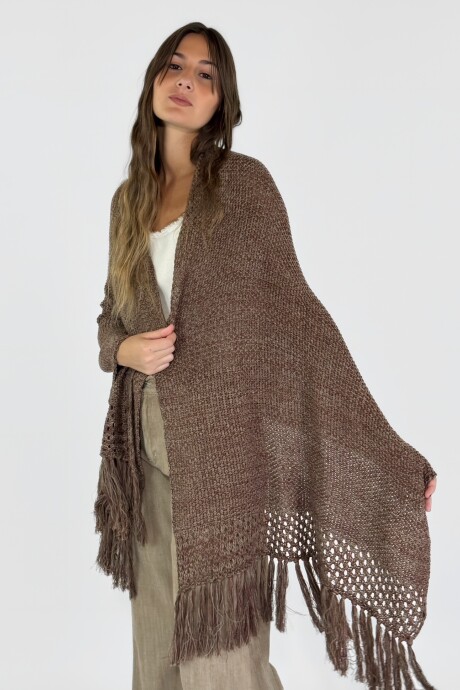 PASHMINA DELTA Chocolate