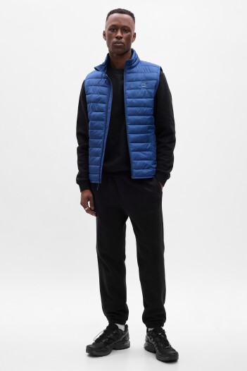 Chaleco Puffer Hombre Blue Track