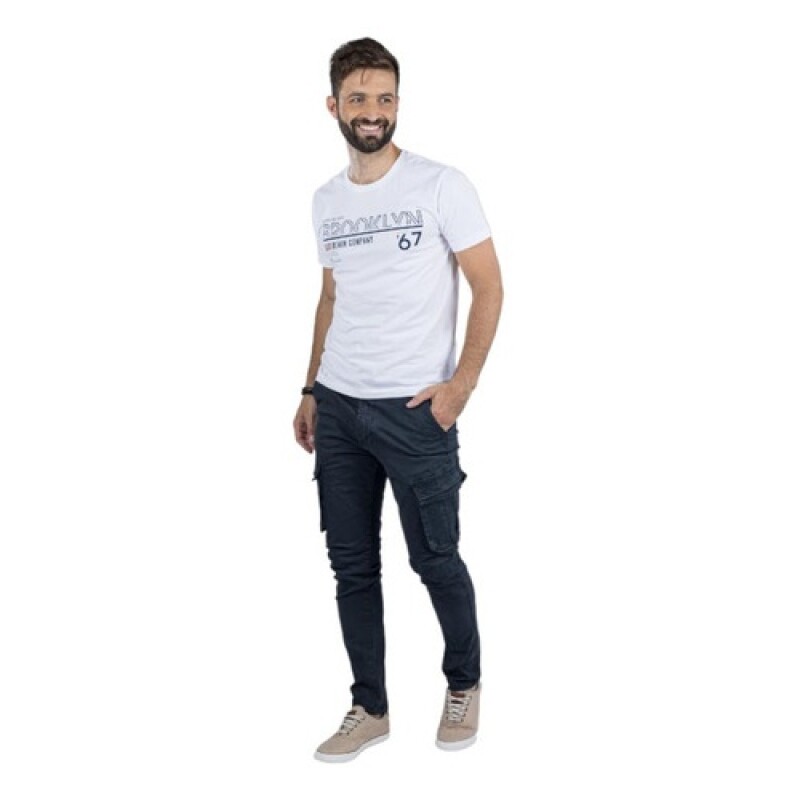 Pantalón cargo UFO Noah Azul Azul oscuro