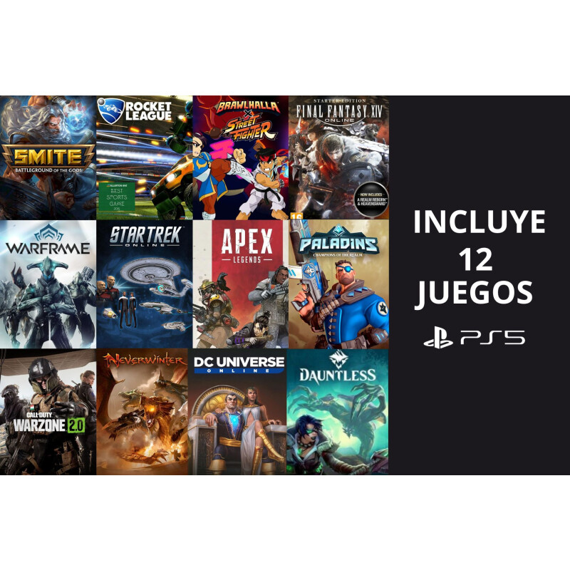 MEGA PACK PS5 0KM DIGITAL + 2 JOYTICKS + 5 JUEGOS MEGA PACK PS5 0KM DIGITAL + 2 JOYTICKS + 5 JUEGOS